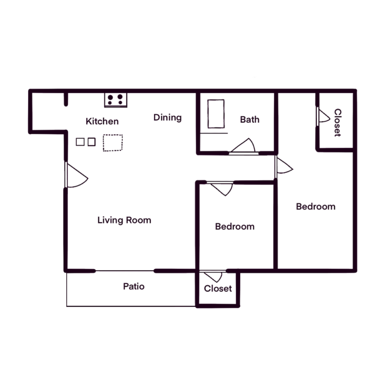 Southlake Villas Apartments; one two and three bedroom apartments homes for rent in Northeast Houston, Texas